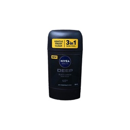 [105451] NIVEA MEN DEEP BLACK&CARBON DARK WOOD ROLL ON 50ML