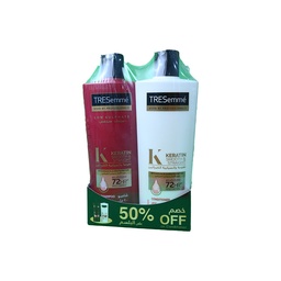 [98614] TRESEMME SH KERTAIN+COND KERATIN 400ML50%