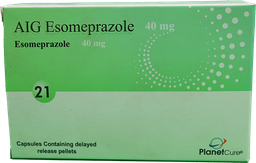 [104081] AIG ESOMEPRAZOLE 40 MG 21 TAB $