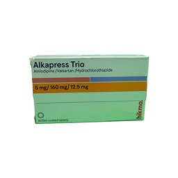 [106168] ALKAPRESS TRIO 5/160/12.5 MG 14 TAB