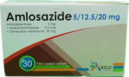 [99056] AMLOSAZIDE 5/12.5/20 MG 30 TAB