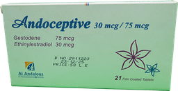 [99133] ANDOCEPTIVE 30/75MCG 21TAB