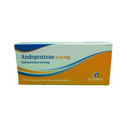 [99128] ANDOPENTENE 600MG 20TAB