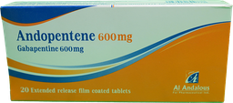 [99128] ANDOPENTENE 600MG 20TAB