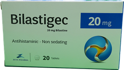 [98191] BILASTIGEC 20MG 20TAB