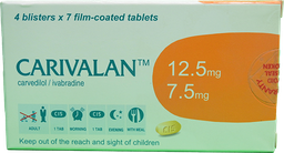 [100727] CARIVALAN 12.5/7.5 MG 28 TAB