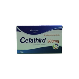 [54303] CEFATHIRD 300 MG 10 CAP