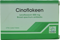 [77337] CINOFLOKEEN 500MG 5 TAB