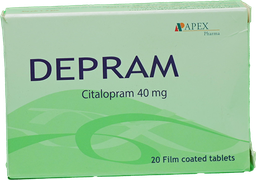 [102181] DEPRAM 40MG 20 TAB