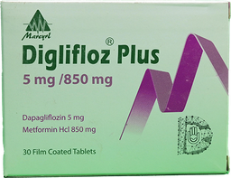 [105371] DIGLIFLOZ PLUS 5/850 MG 30TAB