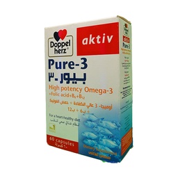 [103877] DOPPEL HERZ PURE-3 60 CAP