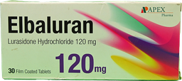 [102918] ELBALURAN 120 MG 30 F.C TABS