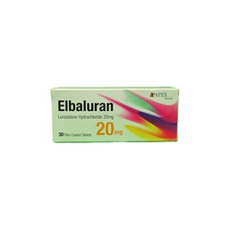 [102919] ELBALURAN 20 MG 30 F.C TABS