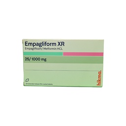 [101668] EMPAGLIFORM XR 25/1000 MG 30TAB