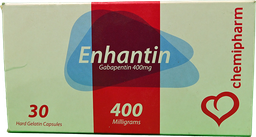 [100630] ENHANTIN 400 MG 30 CAP