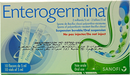 [98091] ENTEROGERMINA 2BIL/5ML ORAL SUSPENSION 10 UNITES