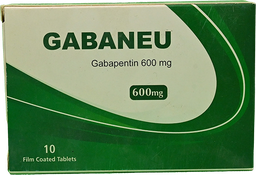 [99801] GABANEU 600MG 10 TAB