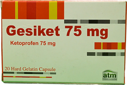 [56070] GESIKET 75 MG 20 CAP