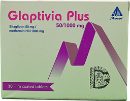 [104714] GLAPTIVIA PLUS 50/1000 MG 30 TAB