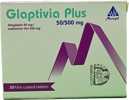 [104526] GLAPTIVIA PLUS 50/500 MG 30 TAB