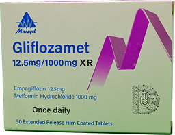 [102213] GLIFLOZAMET XR 12.5 MG/1000MG 30 TAB