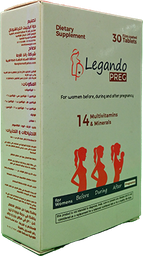 [100137] LEGANDO PREG MULTIVITAMINES 30 TAB