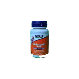 [103668] NOW MELATONIN 3MG 60 CAP