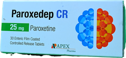 [100587] PAROXEDEP CR 25MG 30 TAB