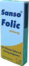 [101481] SANSO FOLIC 800MG 28 TAB