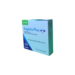 [98203] SUGARLO PLUS 50 MG / 1000 MG 30TAB