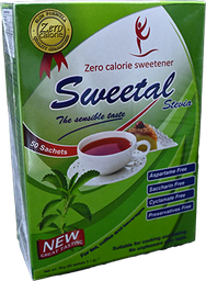 [105053] SWEETAL STEVIA 50 SACHETS