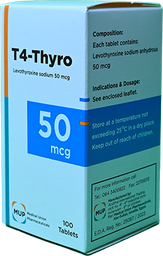 [99122] T4 THYRO 50 MCG 100 TAB