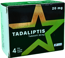 [103081] TADALIPTIS 20 MG 4 TAB