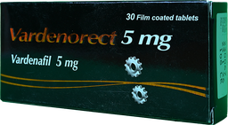 [102017] VARDENORECT 5 MG 30TAB