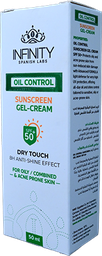 [110455] INFINITY OIL CONTROL SUNSCREEN GEL-CREAM 50 ML 1 BOX