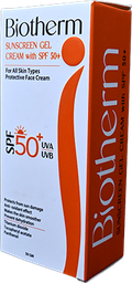 [110958] BIOTHERM SUNSCREEN GEL CREAM SPF 50 50GM 1 BOX