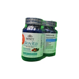 [110963] INFINITY BIOVITA MG 60 GUMMIES+OMEGA RX 60 PIECES 1 BOX