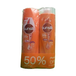 [111015] SUNSILK INSTANT REPA SH 350ML+COND 350ML SP.OFFER 1 BOX