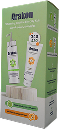 [111142] DRAKON WHIT FACE WASH+WHIT FACE CREAM SP.OFF 340 1 BOX