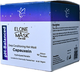 [111204] BLUEBELL ELONE MASK FOR HAIR 250 GM 1 BOX