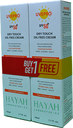 [111279] HAYAH UVEPRO SPF50 DRY TOUCH CR 50ML+1 SP OFFER 1 ONE UNIT