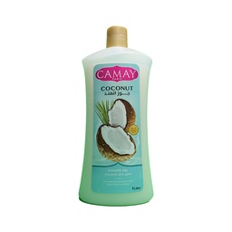 [111295] CAMAY COCONUT SHOWER GEL 1 LITER 1 BOX