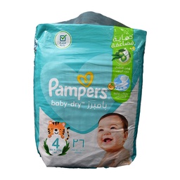 [111312] PAMPERS SIZE (4) 26 DIAPER 1 BOX