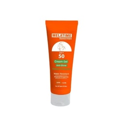 [110420] MELATIME SUNSCREEN CREAM GEL SPF 50+ 120 ML 1 BOX