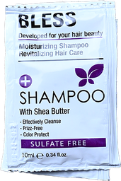 [110471] BLESS SHAMPOO WITH SHEA BUTTER 10 ML 1 ONE UNIT