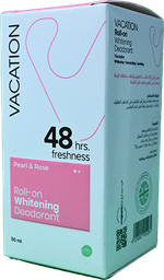 [110440] VACATION PEARL&ROSE WH DEO ROLL ON 50ML 1 BOX