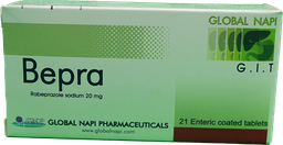 [110557] BEPRA 20 MG TAB 3 STRIP 21 TAB