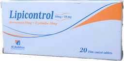 [110676] LIPICONTROL 10MG/10MG TAB 2 STRIP 20 TAB