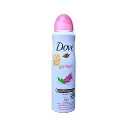 [110801] DOVE SPRAY GO FRESH 150ML DIS 20% POMEGRANATE 1 BOX