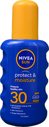 [110902] NIVEA SUN PROTECT&MOISTURE HIGH30 SPRAY 200ML 25% 1 BOX